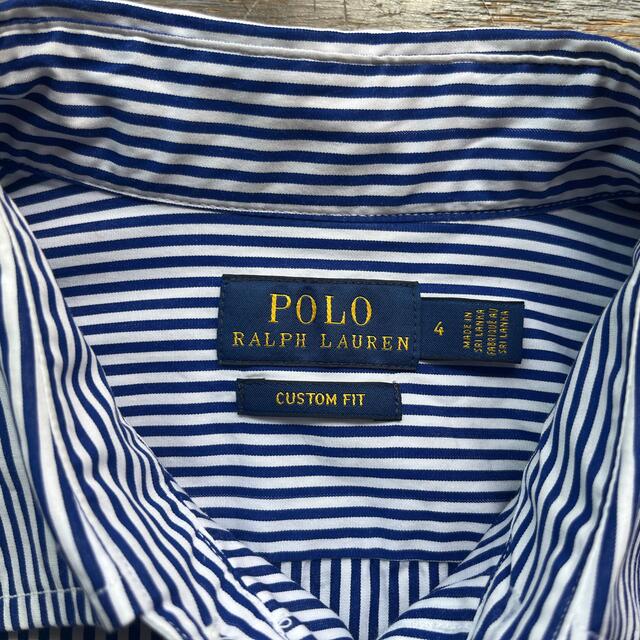 POLO RALPH LAUREN(ポロラルフローレン)のラルフローレン　シャツ　カスタムフィット4 レディースのトップス(シャツ/ブラウス(長袖/七分))の商品写真