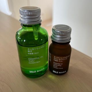 ムジルシリョウヒン(MUJI (無印良品))の無印良品 アロマオイル ゆず ひといきブレンド(エッセンシャルオイル（精油）)