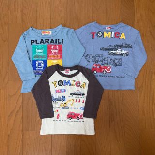 タカラトミー(Takara Tomy)のトミカ⭐︎プラレール３枚セット(Tシャツ/カットソー)