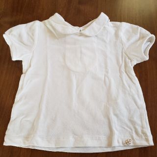 ザラキッズ(ZARA KIDS)のZARA 襟つきTシャツ　80cm(シャツ/カットソー)