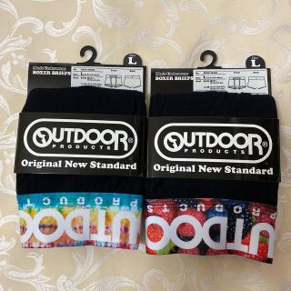 アウトドアプロダクツ(OUTDOOR PRODUCTS)のOUTDOORボクサーLサイズ計2枚(ボクサーパンツ)