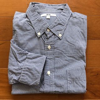 ユニクロ(UNIQLO)のユニクロ ギンガムチェックシャツ メンズ L(シャツ)