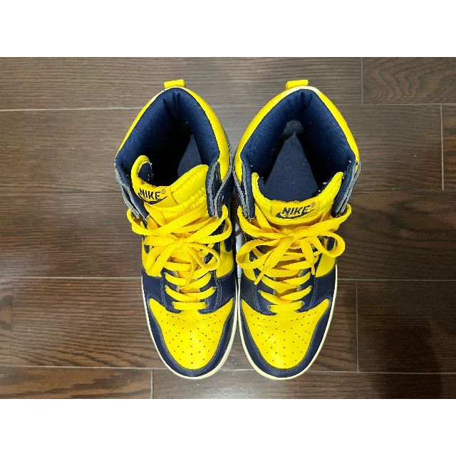 NIKE(ナイキ)のNIKE DUNK HI MICHIGAN 26.5cm 1998年製 メンズの靴/シューズ(スニーカー)の商品写真