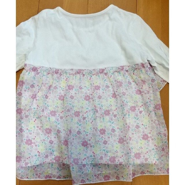 ベルメゾン(ベルメゾン)のベルメゾン 130 長袖トップス キッズ/ベビー/マタニティのキッズ服女の子用(90cm~)(Tシャツ/カットソー)の商品写真