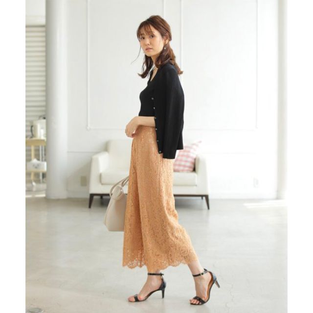 ANAYI - 専用 ANAYI ( アナイ ) パネルレースワイドパンツの通販 by