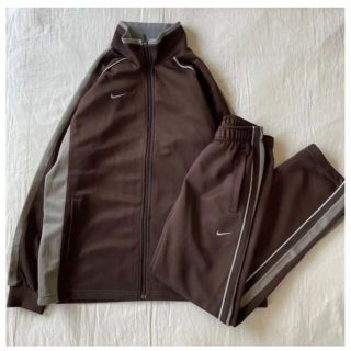 【茶色】NIKE ジャージ　セットアップ　ブラウン　　トラックジャケット　茶色