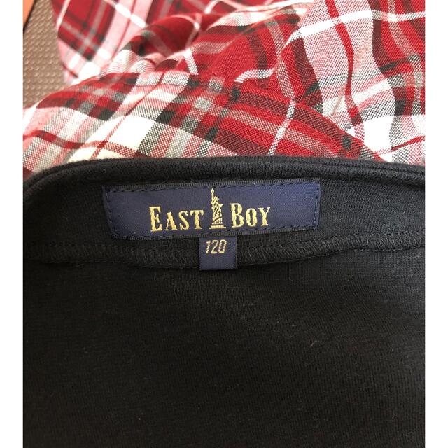 EASTBOY(イーストボーイ)の【美品】イーストボーイ　ワンピース  120cm キッズ/ベビー/マタニティのキッズ服女の子用(90cm~)(ワンピース)の商品写真