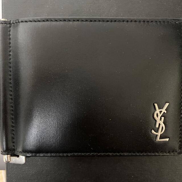 Saint Laurent - サンローラン マネークリップ 二つ折り財布の通販 by