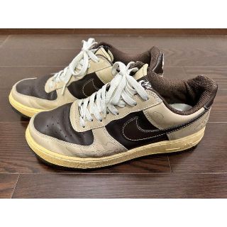 ナイキ(NIKE)のNIKE AIR FORCE 1 Mr.Cartoon Brown Pride(スニーカー)