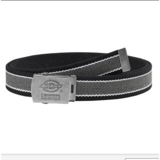 シュプリーム(Supreme)のsupreme dickies stripe webbing belt 黒(ベルト)