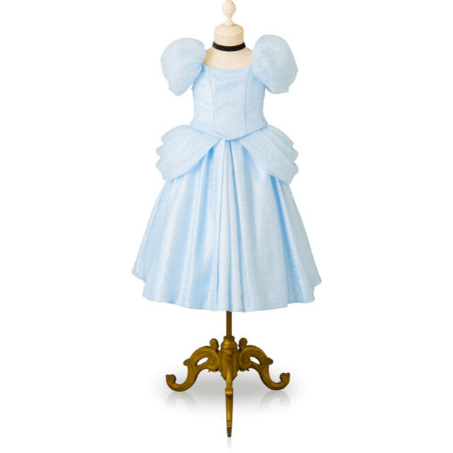 Disney(ディズニー)のDisney公式ビビディバビディブティックのシンデレラのドレス110cm キッズ/ベビー/マタニティのキッズ服女の子用(90cm~)(ドレス/フォーマル)の商品写真