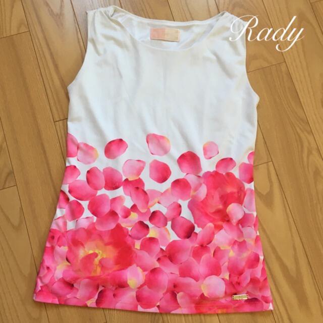 Rady(レディー)のRady♡花びらノースリーブ レディースのトップス(カットソー(半袖/袖なし))の商品写真