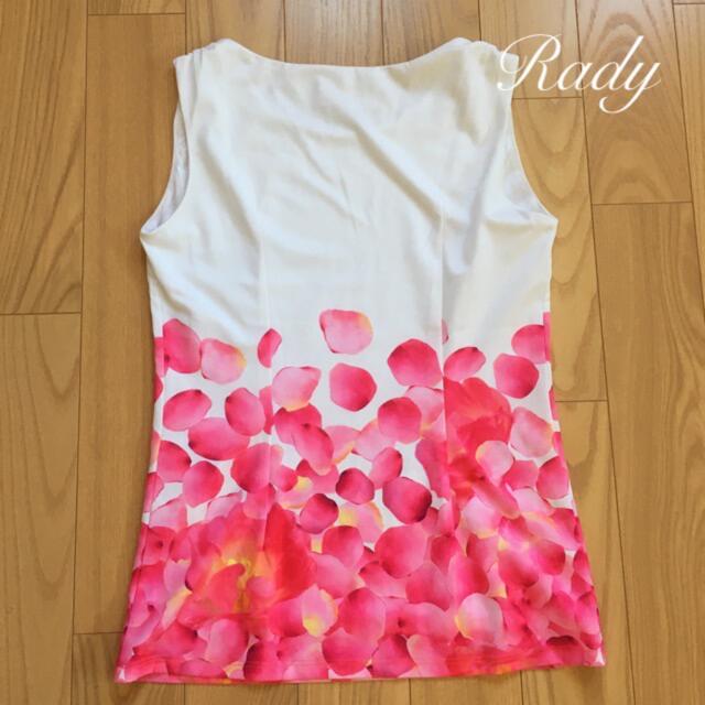 Rady(レディー)のRady♡花びらノースリーブ レディースのトップス(カットソー(半袖/袖なし))の商品写真