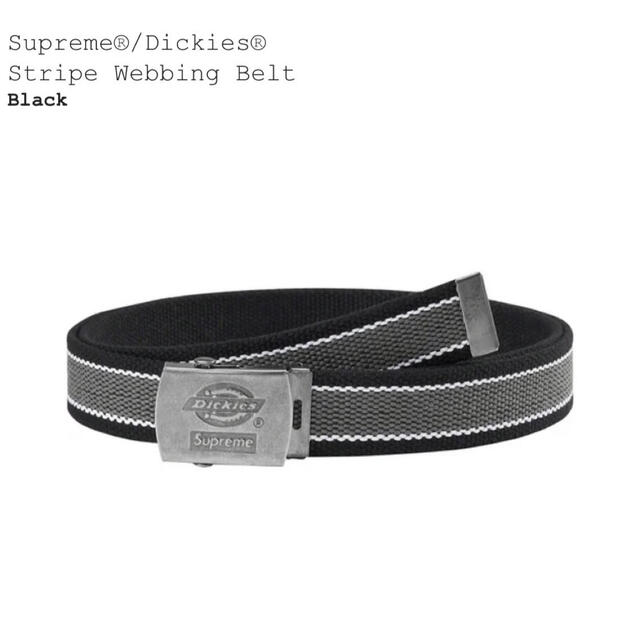 Supreme Dickies Belt ベルト シュプリーム ディッキーズ 黒