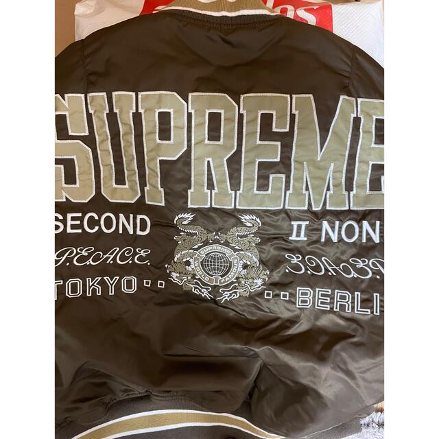 Supreme - Supreme Second To None MA-1 Jacketの通販 by kirishima's