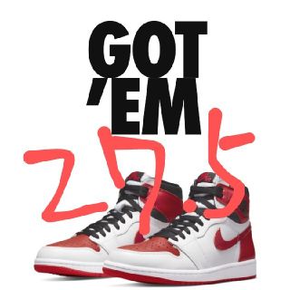 ナイキ(NIKE)のAIR JORDAN 1 RETRO HIGH OG　ナイキ　ジョーダン(スニーカー)