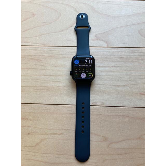 Apple Watch 7 GPS 45mm ミッドナイトアルミニウムケース