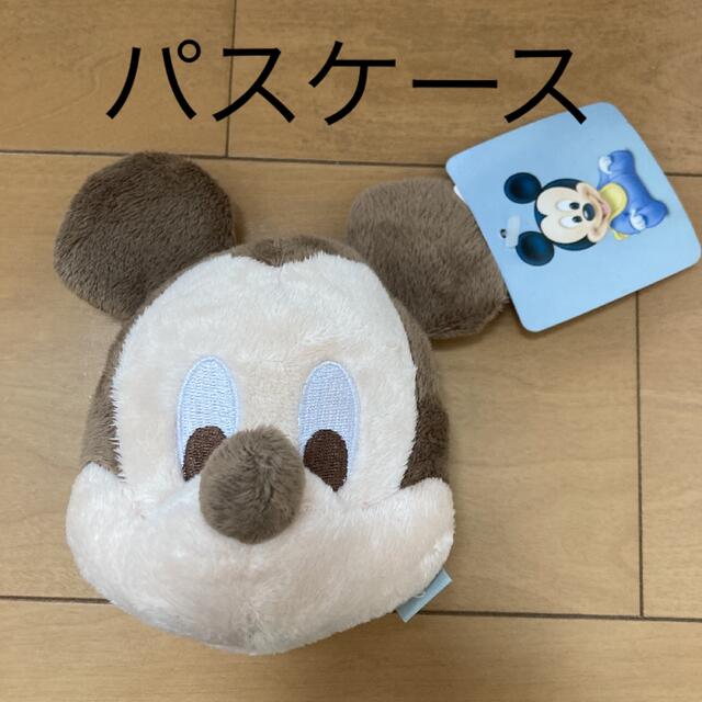 ミッキーマウス(ミッキーマウス)のDisney baby ディズニー ミッキー　ぬいぐるみ　パスケース　海外製品 エンタメ/ホビーのおもちゃ/ぬいぐるみ(キャラクターグッズ)の商品写真