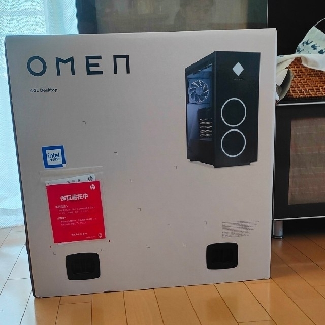 HP(ヒューレットパッカード)の(新品・未開封) OMEN 40L RTX 3080 ゲーミングPC 新製品 スマホ/家電/カメラのPC/タブレット(デスクトップ型PC)の商品写真