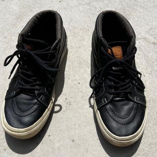 ヴァンズ(VANS)の monkey time 限定発売 VANS SK8mid LEATHER (スニーカー)