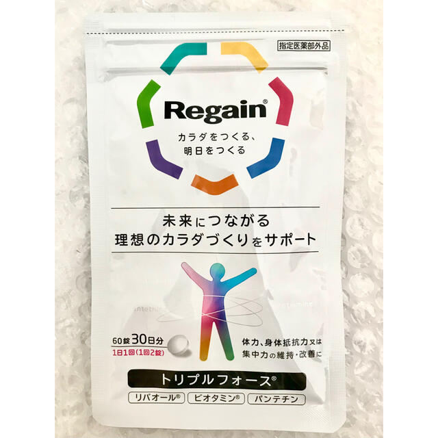 第一三共ヘルスケア(ダイイチサンキョウヘルスケア)のリゲインRegain トリプルフォース／60錠（30日分） 食品/飲料/酒の健康食品(その他)の商品写真