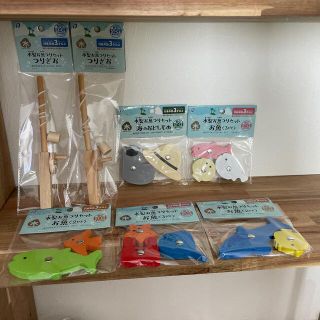 【話題沸騰中】新品・木製お魚釣りセット(知育玩具)