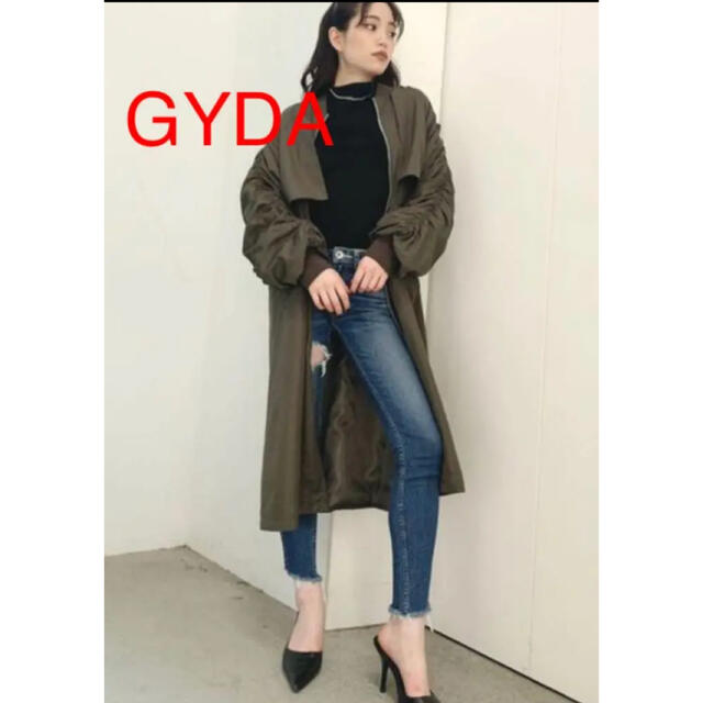 GYDA(ジェイダ)のGYDA  スプリングコート　カーキ レディースのジャケット/アウター(スプリングコート)の商品写真