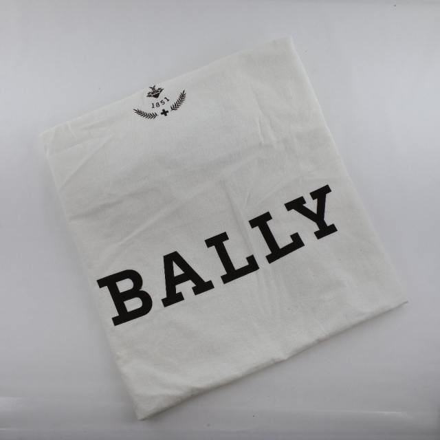 【BALLY】バリー 2WAYショルダー カーフ 黒/ゴールド レディース ハンドバッグ