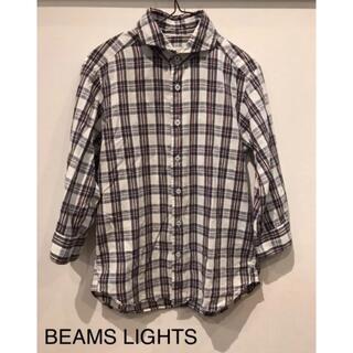 ビームスライツ(BEAMS LIGHTS)のBEAMS LIGHTS チェックシャツ　sサイズ(シャツ)