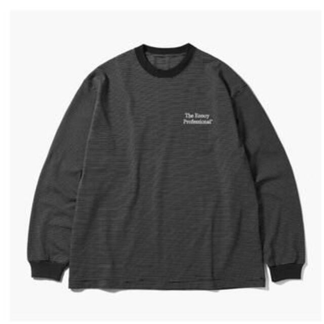 ENNOY L/S BORDER T-SHIRTS-