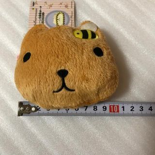 カピバラさん　ボールチェーン付顔型ポーチ　カピバラさんのみ(キャラクターグッズ)