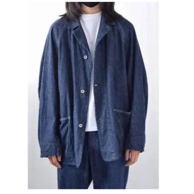 COMOLI デニム ジャケット サイズ 3 NAVY