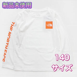 ザノースフェイス(THE NORTH FACE)のノースフェイス ロングスリーブスモールスクエアロゴティー NTJ82021W(Tシャツ/カットソー)