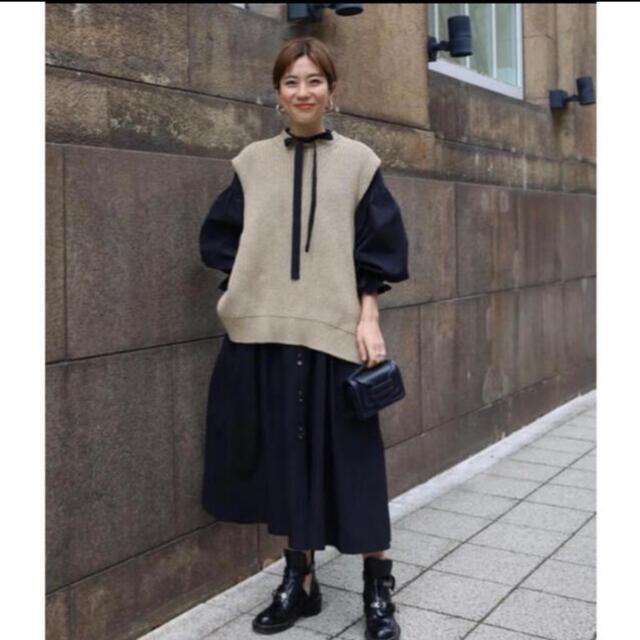 machatt アゼスリーブレスニット マチャット ベージュ online shop