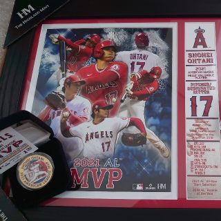 2点セット　2021　ALMVP　大谷翔平記念コイン(記念品/関連グッズ)