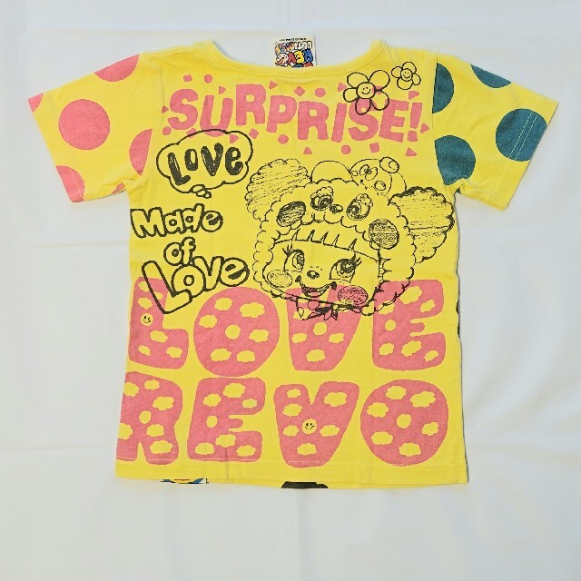 LOVE REVOLUTION(ラブレボリューション)のラブレボ　ケイティ Tシャツ　110 キッズ/ベビー/マタニティのキッズ服女の子用(90cm~)(Tシャツ/カットソー)の商品写真