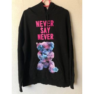 milkboy NEVER SAY NEVER BEAR クマ 熊 パーカー限定