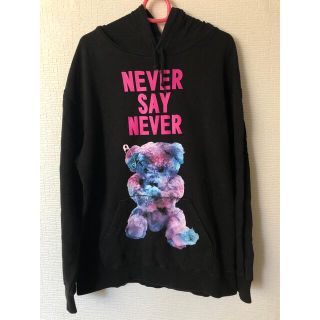 MILKBOY NEVER SAY NEVER クマパーカー