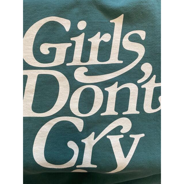 girls don’t cry パーカー グリーン