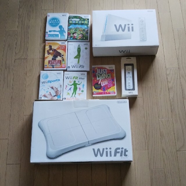 Nintendo Wii RVL-S-WA  本体他ソフトセット