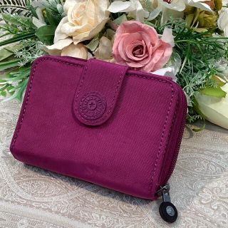 キプリング(kipling)のKIPLING キプリング　折り財布　パープル(財布)