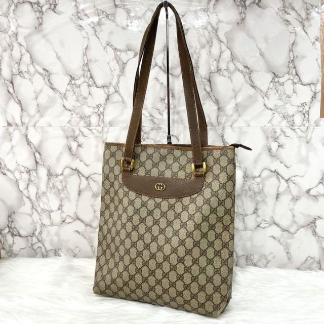GUCCI トートバッグ ハンドバッグ グッチ インターロッキング 【祝開店
