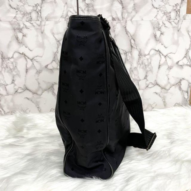 【良品正規品】MCM 　トートバッグ　ショルダーバッグ　2way  　黒