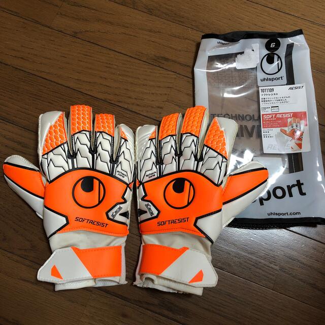 uhlsport(ウールシュポルト)のキーパーグローブ スポーツ/アウトドアのサッカー/フットサル(その他)の商品写真