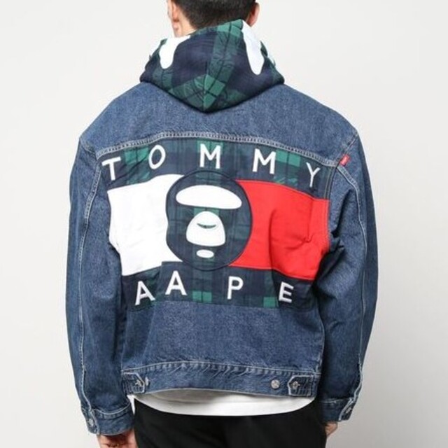 高級素材使用ブランド 値下げ不可❗ 早い者勝ち❗ TOMMY AAPE コラボ