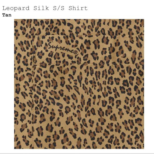 Supreme(シュプリーム)のSupreme / Leopard Silk S/S Shirt メンズのトップス(シャツ)の商品写真