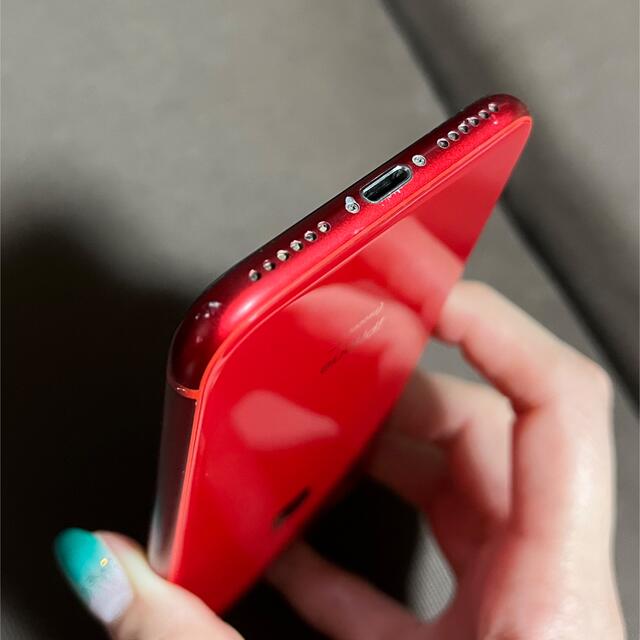 iPhone8 256GB product red イヤホン付属 - スマートフォン本体