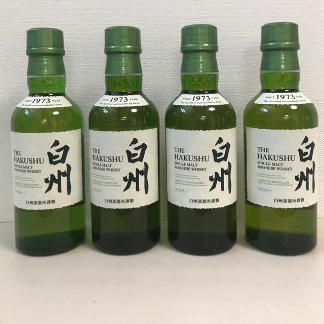 白州 180ml 4本-