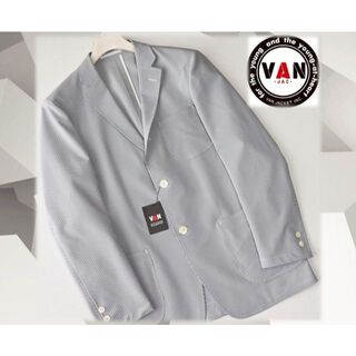 ヴァンヂャケット(VAN Jacket)の新品【VAN JAC】 COOLMAX 3Bストライプジャケット L(テーラードジャケット)