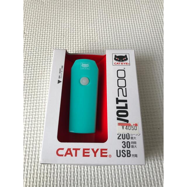 CATEYE キャットアイ VOLT200 USB充電 自転車 ライトの通販 by HI|キャットアイならラクマ 新品 CATEYE キャットアイ VOLT200 USB充電 自転車ライト